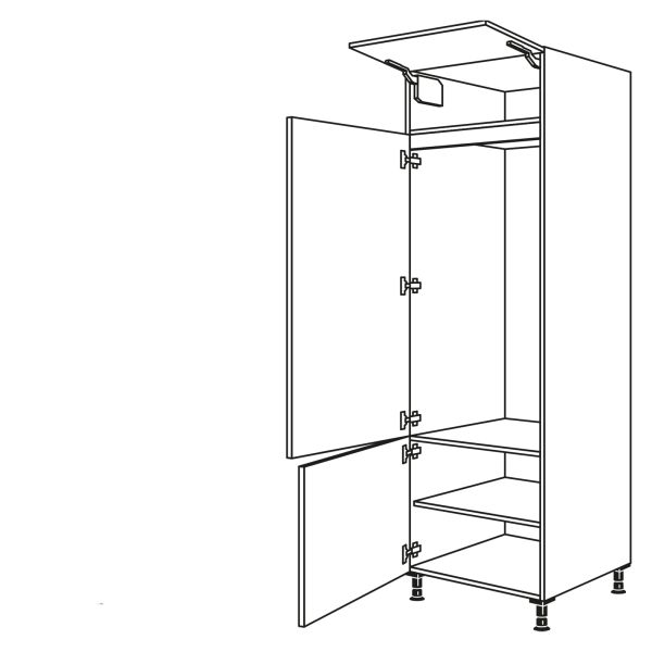 Nobilia Küchen Geräte-Hochschrank für Kühlschrank G123-3