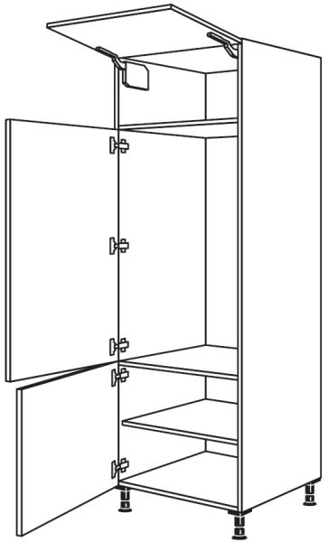 Nobilia Küchen Geräte-Hochschrank für Kühlschrank G103-1