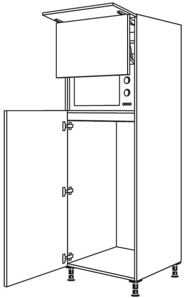 Nobilia Küchen Geräte-Hochschrank für Kühlschrank G123L-1
