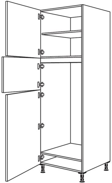 Nobilia Küchen Geräte-Hochschrank für Kühlschrank G123G-1X