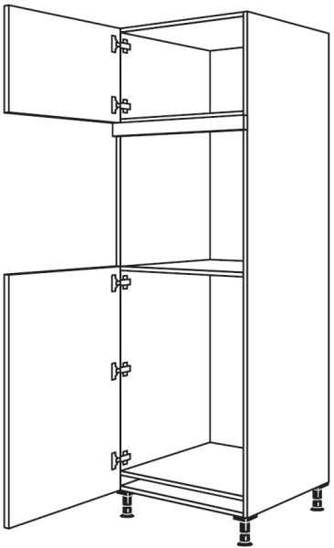 Nobilia Küchen Geräte-Hochschrank für Kühlschrank G88O-1X