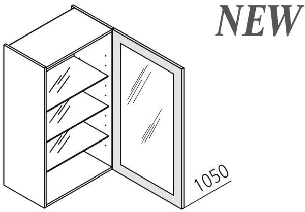 Nolte Küchen Glas-Hängeschrank HVDN50-105