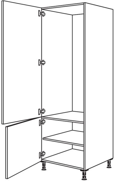 Nobilia Küchen Geräte-Hochschrank für Kühlschrank G123-1