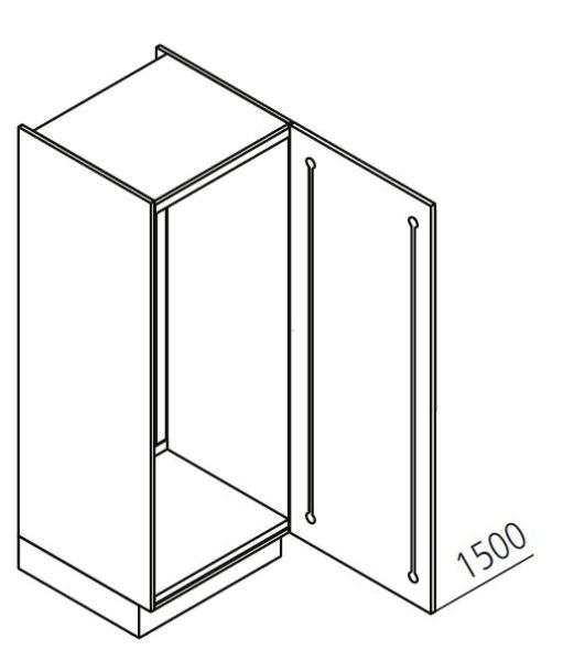 Nolte Küchen Geräte-Hochschrank für Kühlschrank GKDD210-144