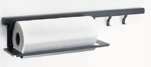 Nobilia Küchen Papierrollenhalter mit Handtuchhaken SERVE-PH