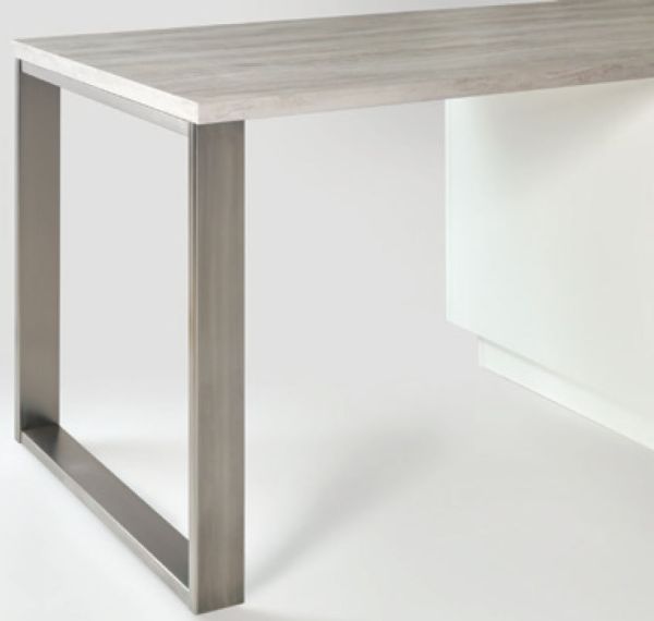 Nobilia Küchen Tischkufengestell für Arbeitsplatten ATK116-72