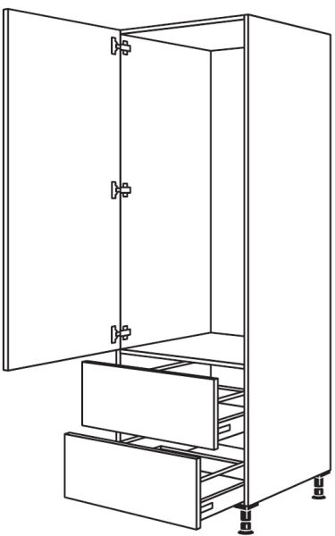 Nobilia Küchen Geräte-Hochschrank für Kühlschrank G1232A-1