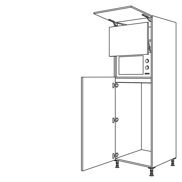Nobilia Küchen Geräte-Hochschrank für Kühlschrank G123L-3