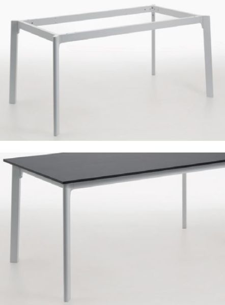 Nobilia Küchen Tischgestell Otello für Arbeitsplatten ATGO90-W
