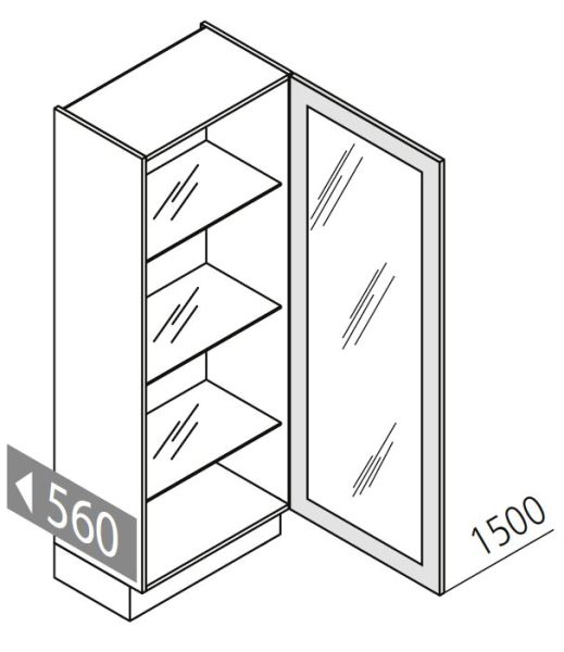 Nolte Küchen Glas-Hochschrank VDN50-150-39