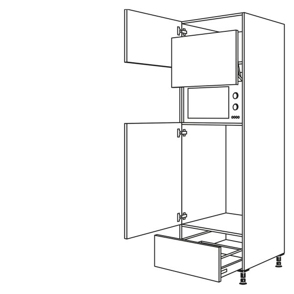 Nobilia Küchen Geräte-Hochschrank für Kühlschrank G88LA-3