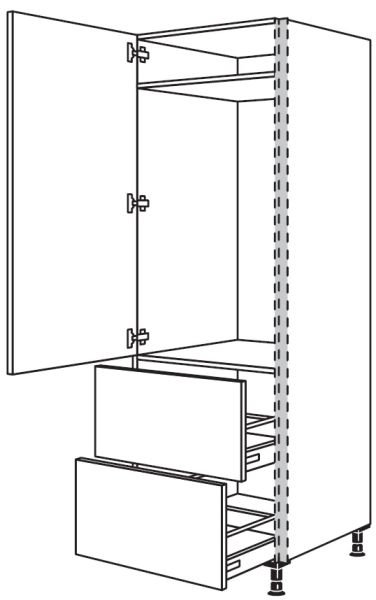 Nobilia Küchen LINE N Geräte-Hochschrank für Kühlschrank NGS1032A-1