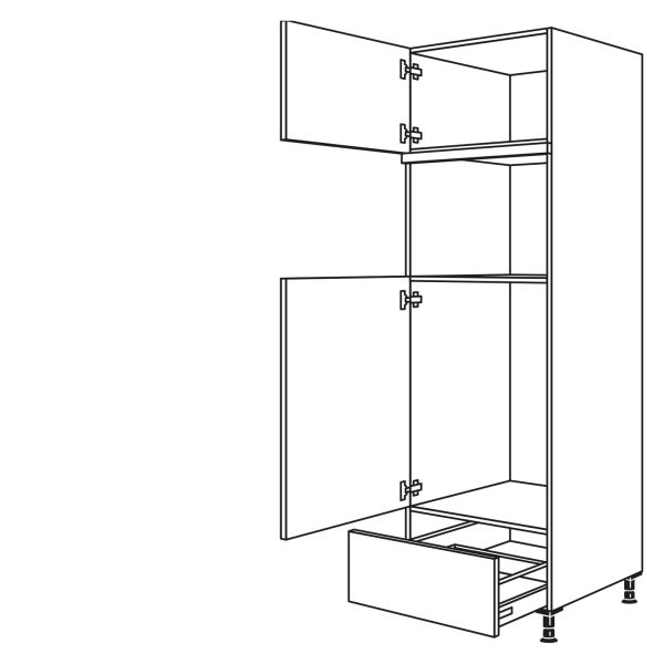 Nobilia Küchen Geräte-Hochschrank für Kühlschrank G88MDKA-3