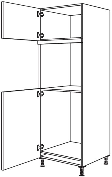 Nobilia Küchen Geräte-Hochschrank für Kühlschrank G88O-1
