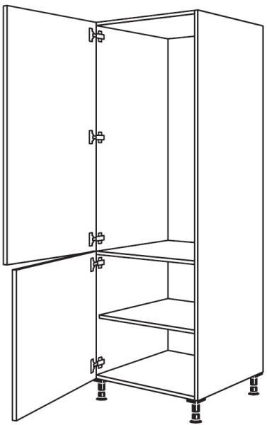 Nobilia Küchen Geräte-Hochschrank für Kühlschrank GD103-1