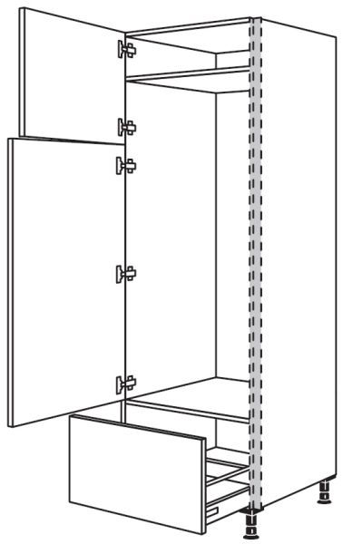 Nobilia Küchen LINE N Geräte-Hochschrank für Kühlschrank NGS145A-1
