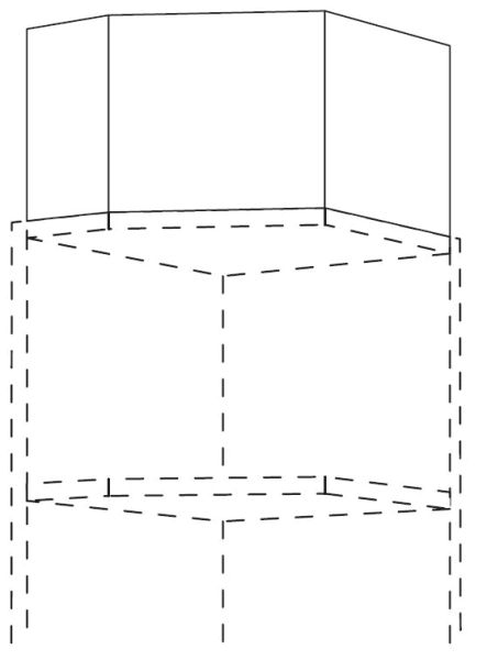 Nobilia Küchen Deckenblende 31,5 cm DB-HRA-32
