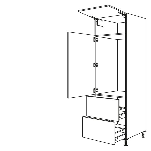 Nobilia Küchen Geräte-Hochschrank für Kühlschrank GD1032A-3