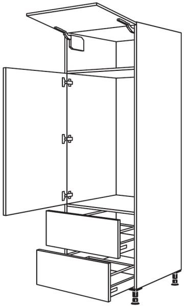 Nobilia Küchen Geräte-Hochschrank für Kühlschrank G1032A-1