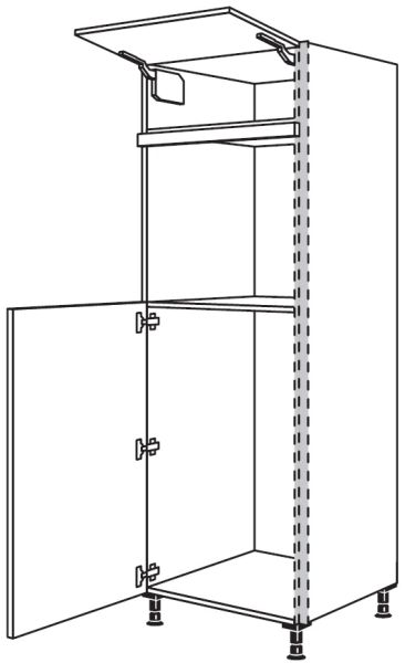 Nobilia Küchen LINE N Geräte-Hochschrank für Kühlschrank NGS103O-1