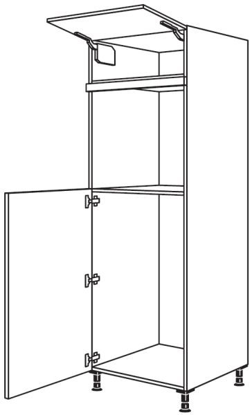 Nobilia Küchen Geräte-Hochschrank für Kühlschrank G103O-1