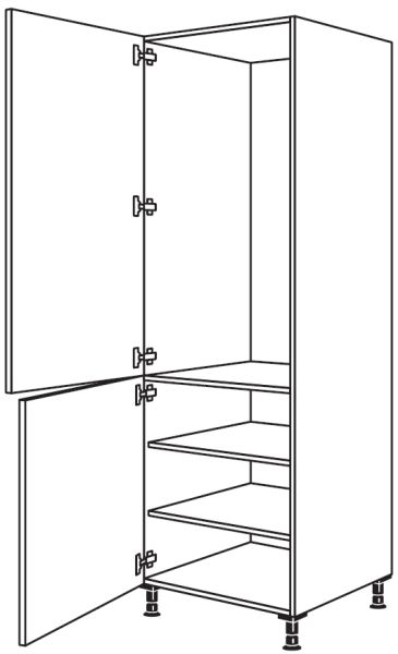 Nobilia Küchen Geräte-Hochschrank für Kühlschrank GD103-1X