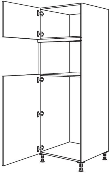 Nobilia Küchen Geräte-Hochschrank für Kühlschrank G103DK-1
