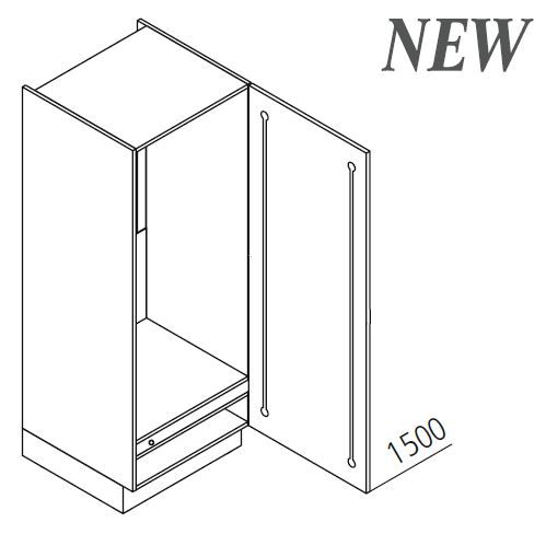 Nolte Küchen Geräte-Hoschrank elektrisch für Kühlschrank GK150-123-E