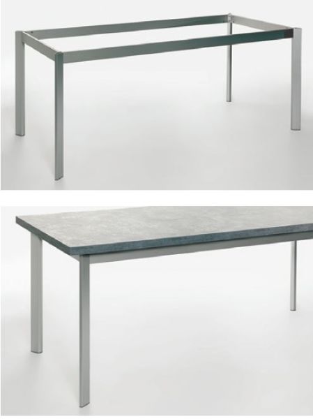 Nobilia Küchen Tischgestell für Arbeitsplatten ATGF150