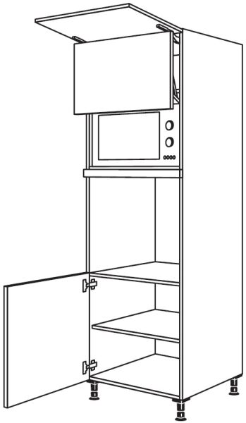 Nobilia Küchen Geräte-Hochschrank für Backofen GLO-1X