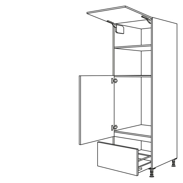 Nobilia Küchen Geräte-Hochschrank für Kühlschrank G88MA-1X