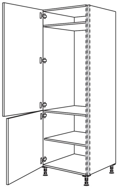 Nobilia Küchen LINE N Geräte-Hochschrank für Kühlschrank NGS103-1