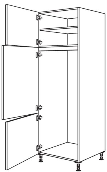 Nobilia Küchen Geräte-Hochschrank für Kühlschrank G145-1