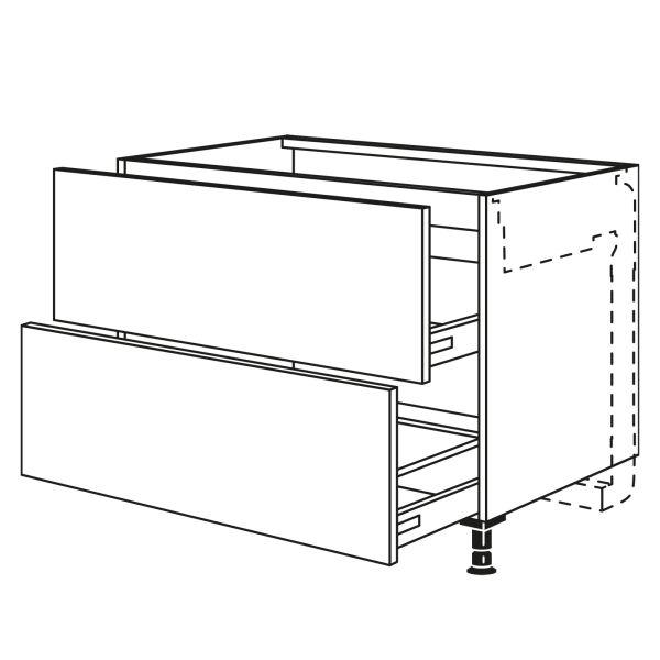 Nobilia Küchen Geräte-Unterschrank für Muldenlüfter KDM2A80